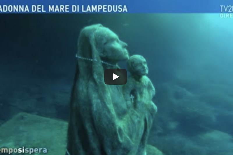 La Madonna del mare di Lampedusa